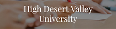 High Desert Valley University